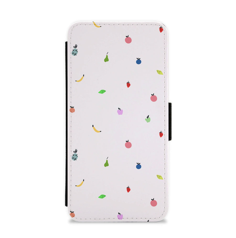 Mini Fruits - Fruit Patterns Flip / Wallet Phone Case