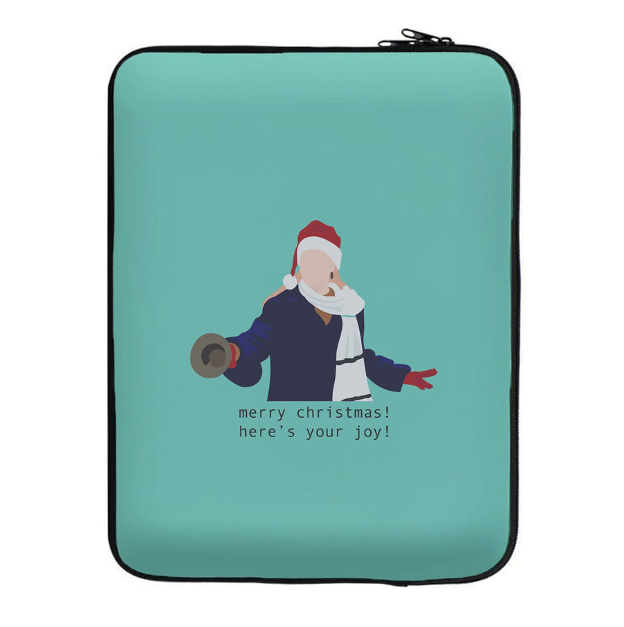 Merry Christmas! Here's Your Joy - Friends Laptop Sleeve