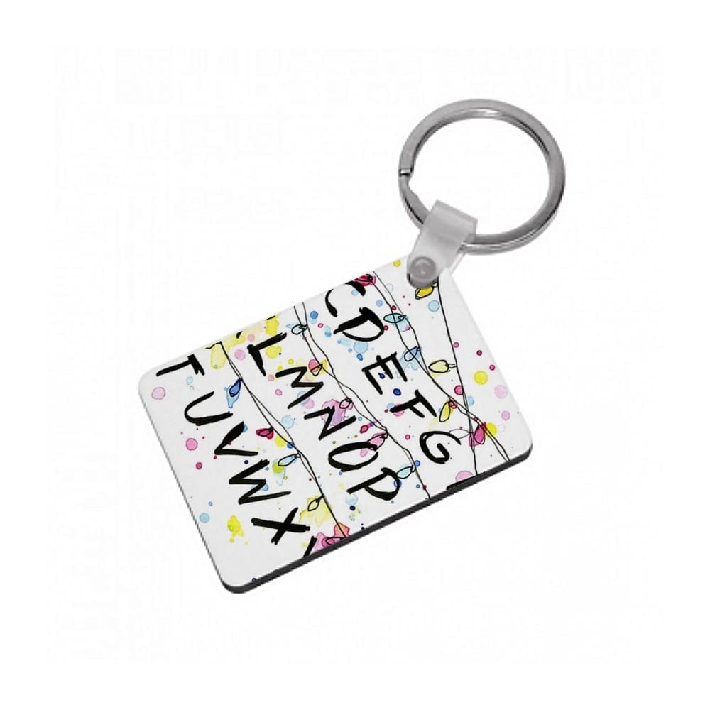 Stranger Things Wall Lights Keyring - Fun Cases