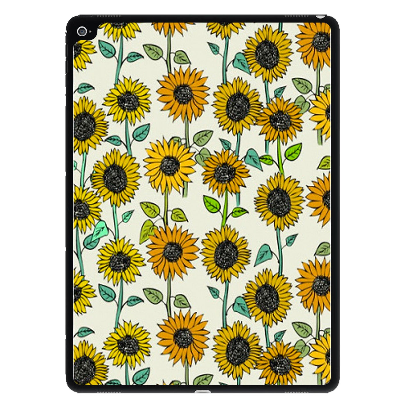 Painted Sunflowers iPad Case