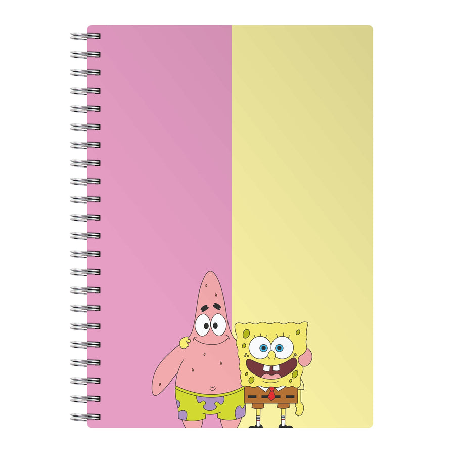 Patrick And Spongebob  Notebook