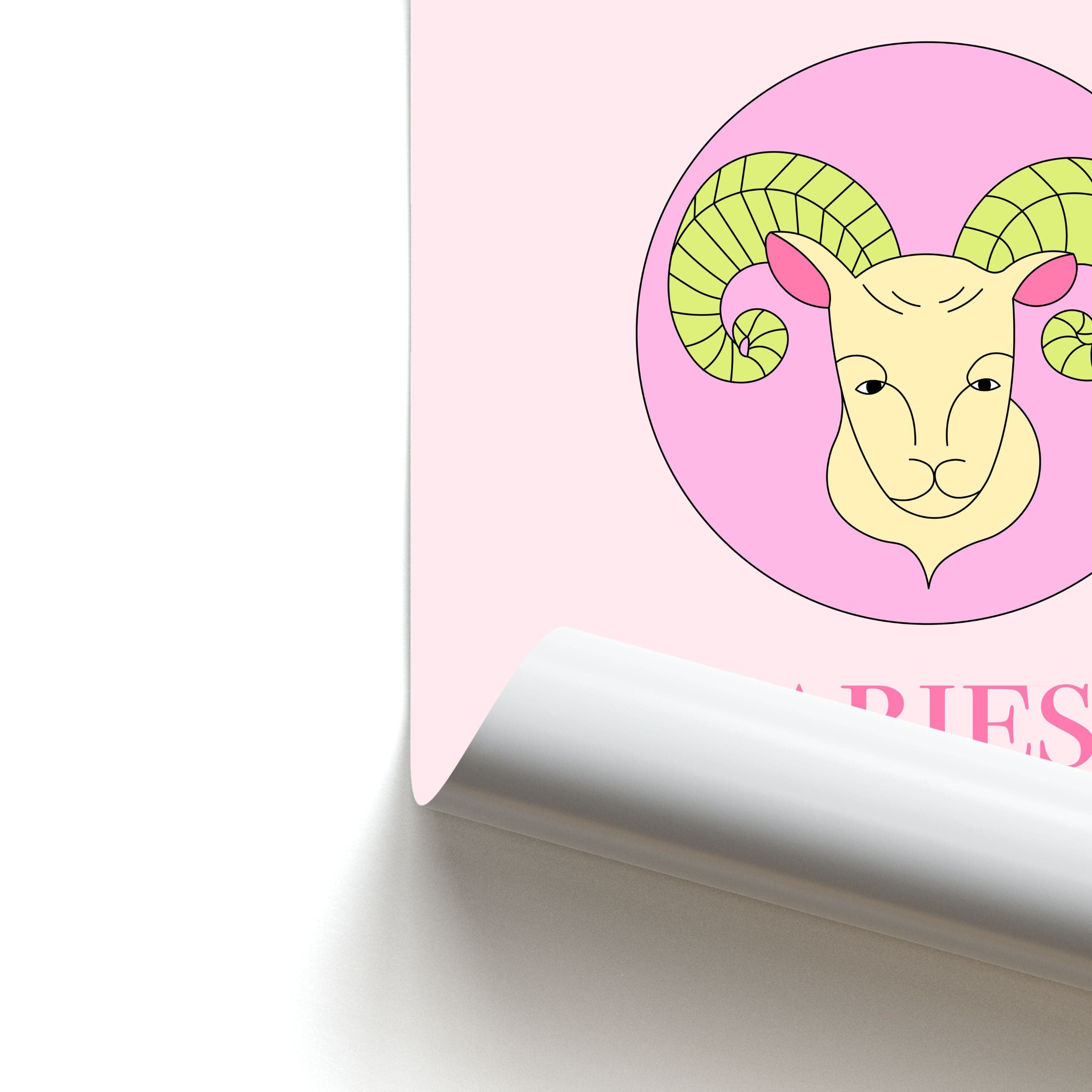 Aries - Tarot Cards Poster