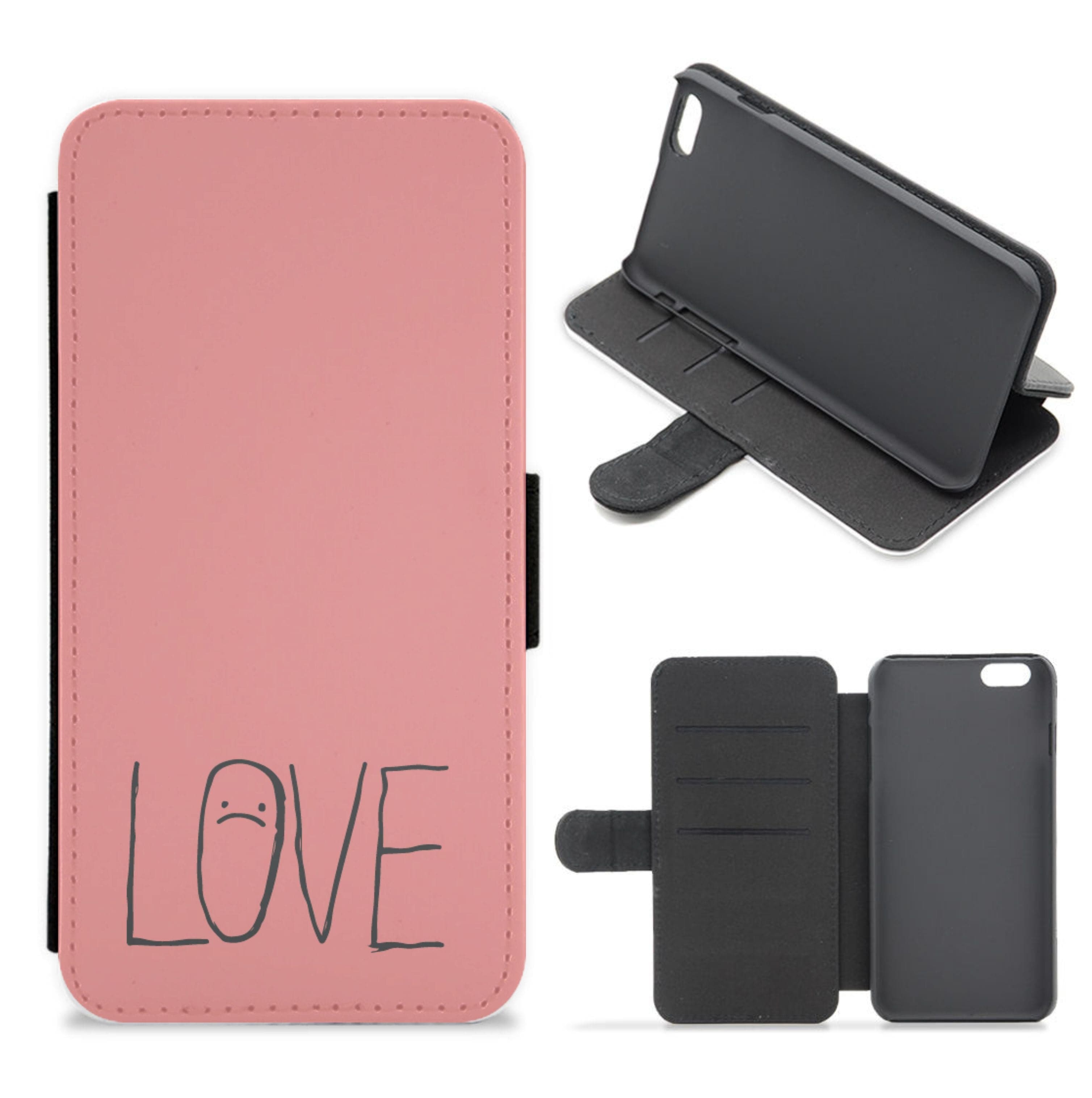 Love - Peep Flip / Wallet Phone Case