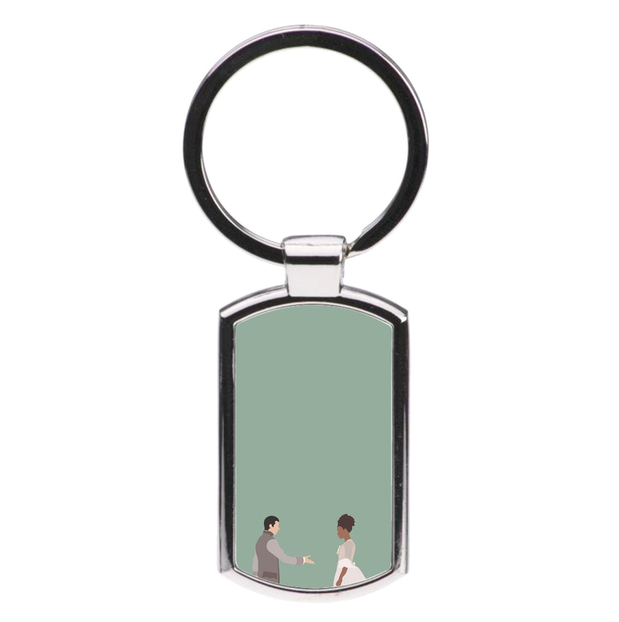 King George and Queen Charlotte - Queen Charlotte Luxury Keyring