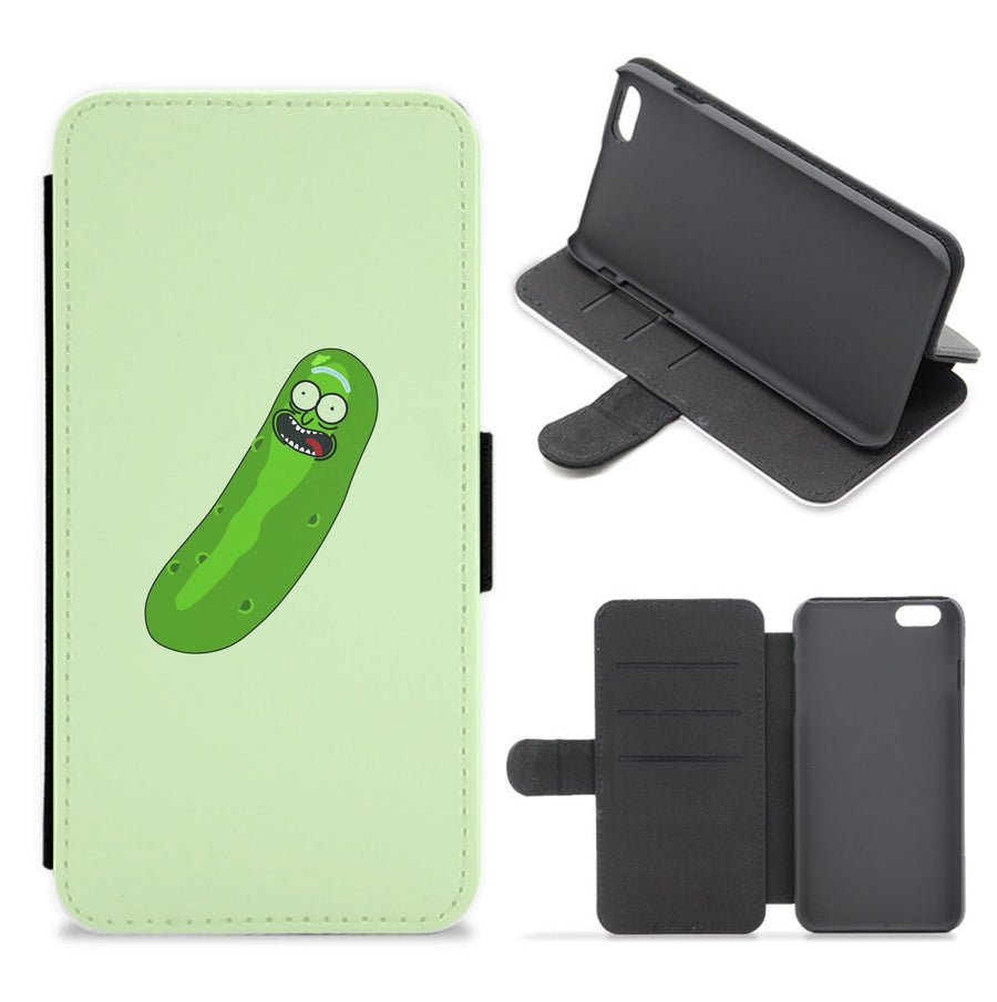Pickle Rick - Rick And Morty Flip / Wallet Phone Case