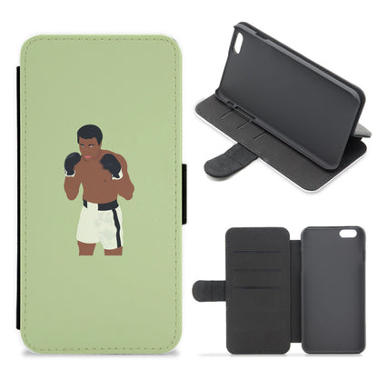 Ali - Boxing Flip / Wallet Phone Case