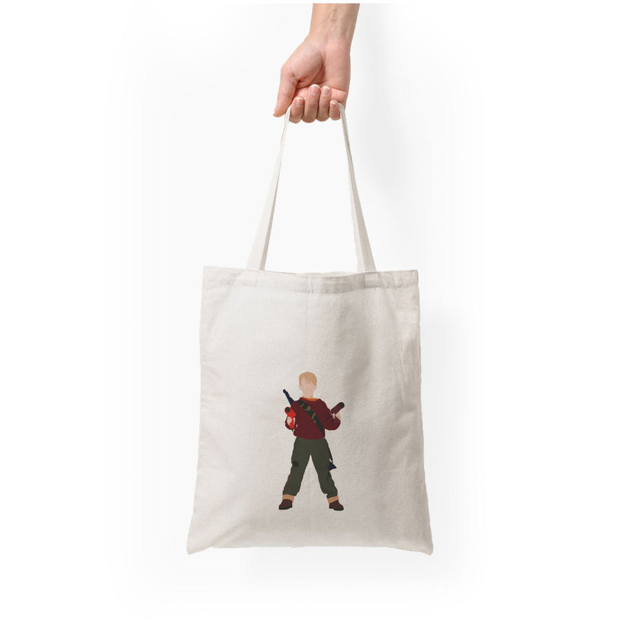 Kevin And Hairdryers - Home Alone Tote Bag
