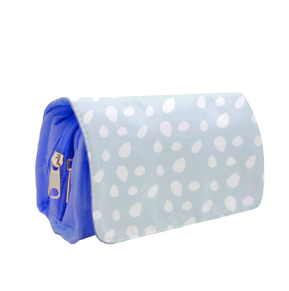 Pastel Blue Dots Pencil Case