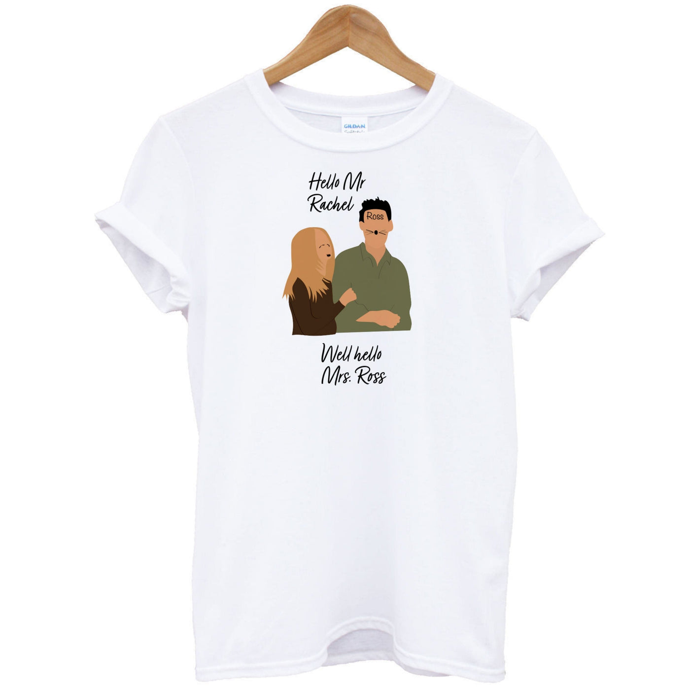 Mr Rachel & Mrs Ross - Friends T-Shirt