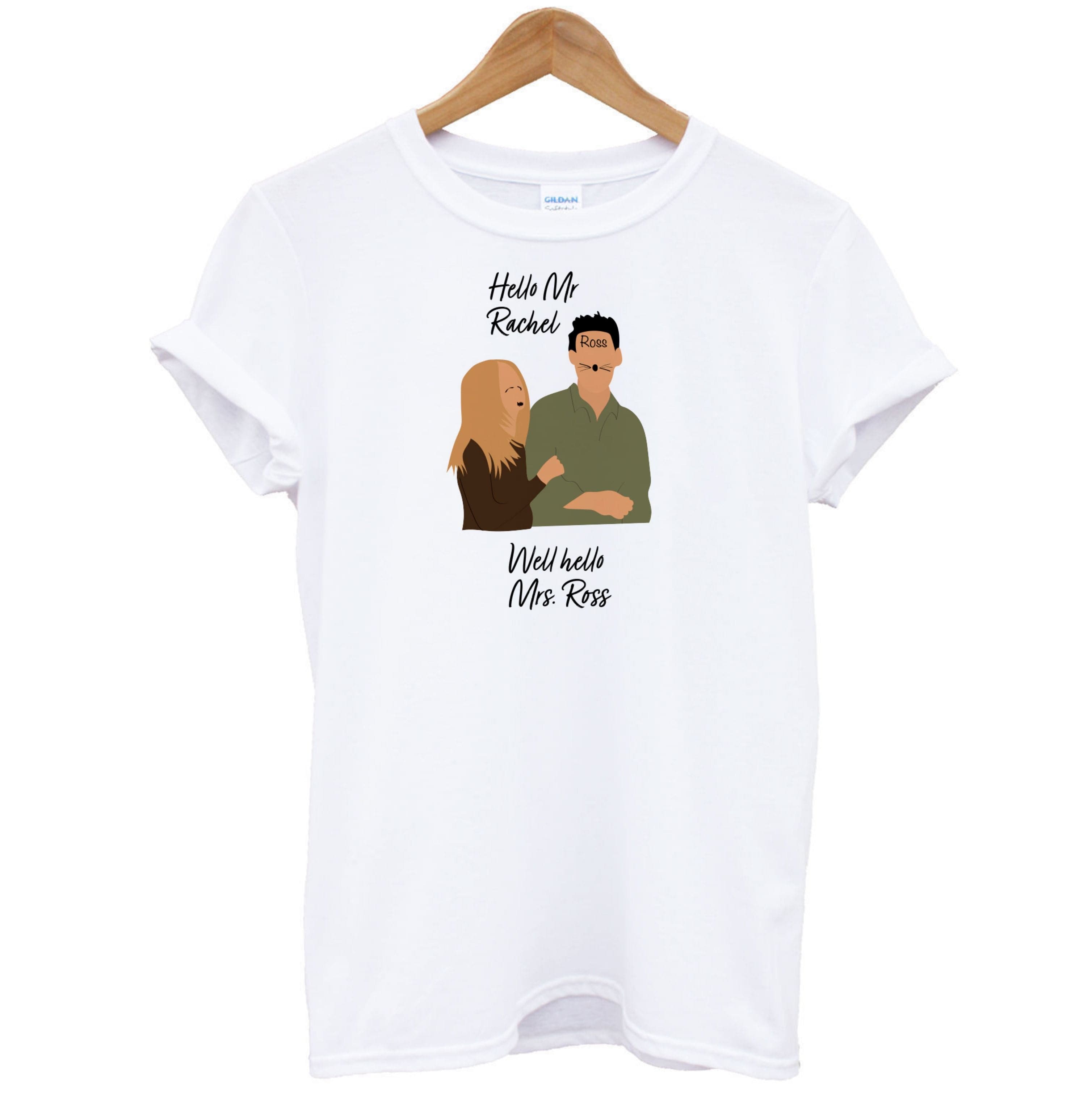 Mr Rachel & Mrs Ross T-Shirt