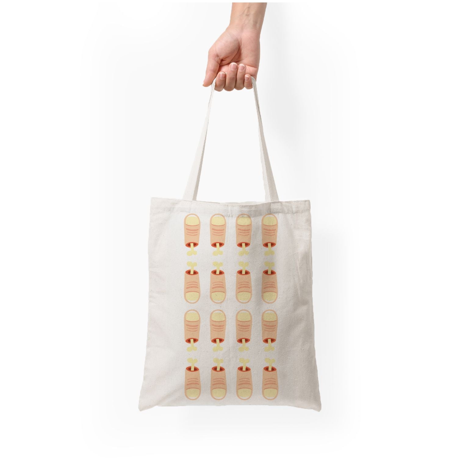 Finger Pattern - Halloween Tote Bag