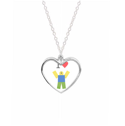 I love Blox Gaming Necklace