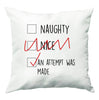 Naughty Or Nice Cushions