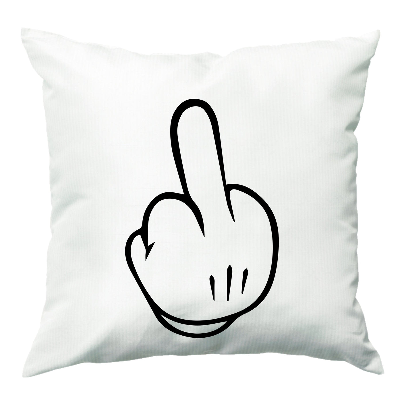 Mickey Mouse Middle Finger Cushion