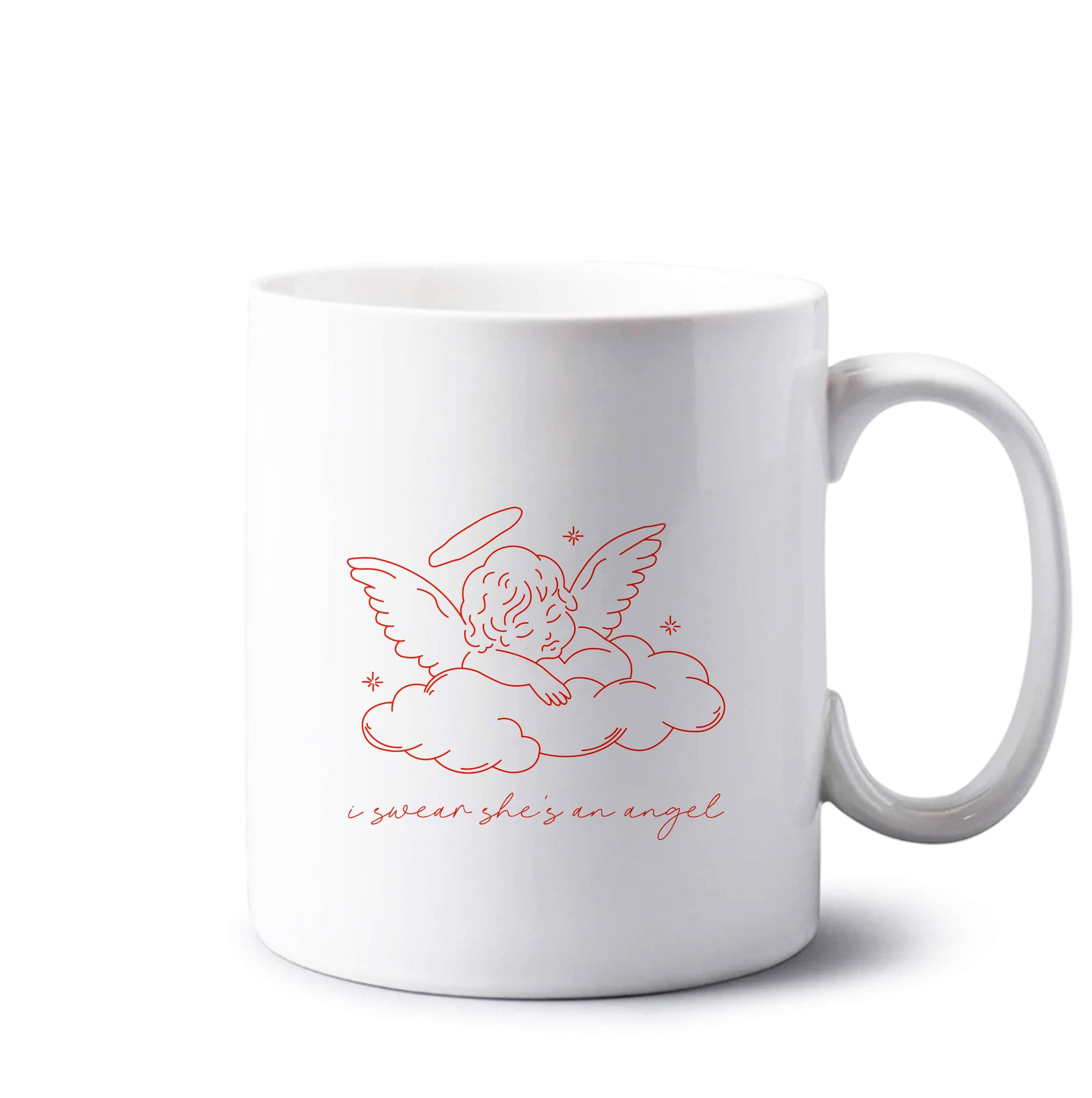 I Swear Shes An Angel - Clean Girl Aesthetic Mug