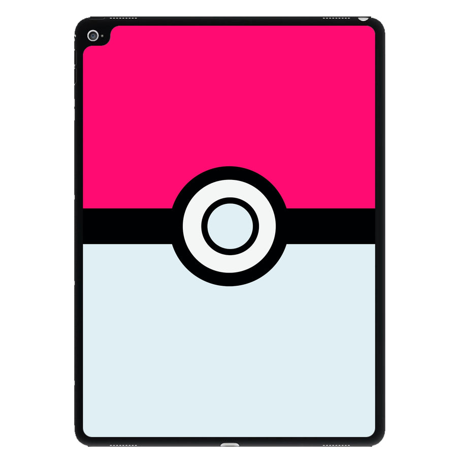 Pokemon ball - red iPad Case
