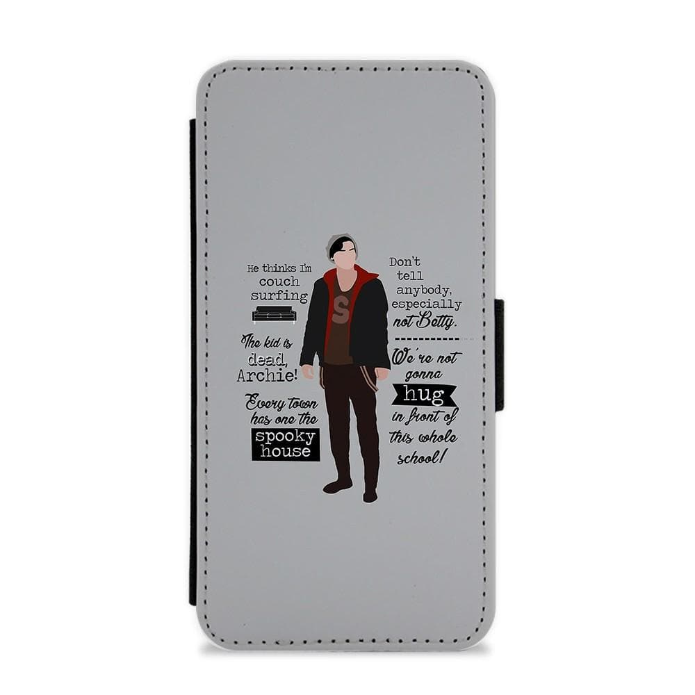 Jughead Quotes Riverdale Flip / Wallet Phone Case - Fun Cases