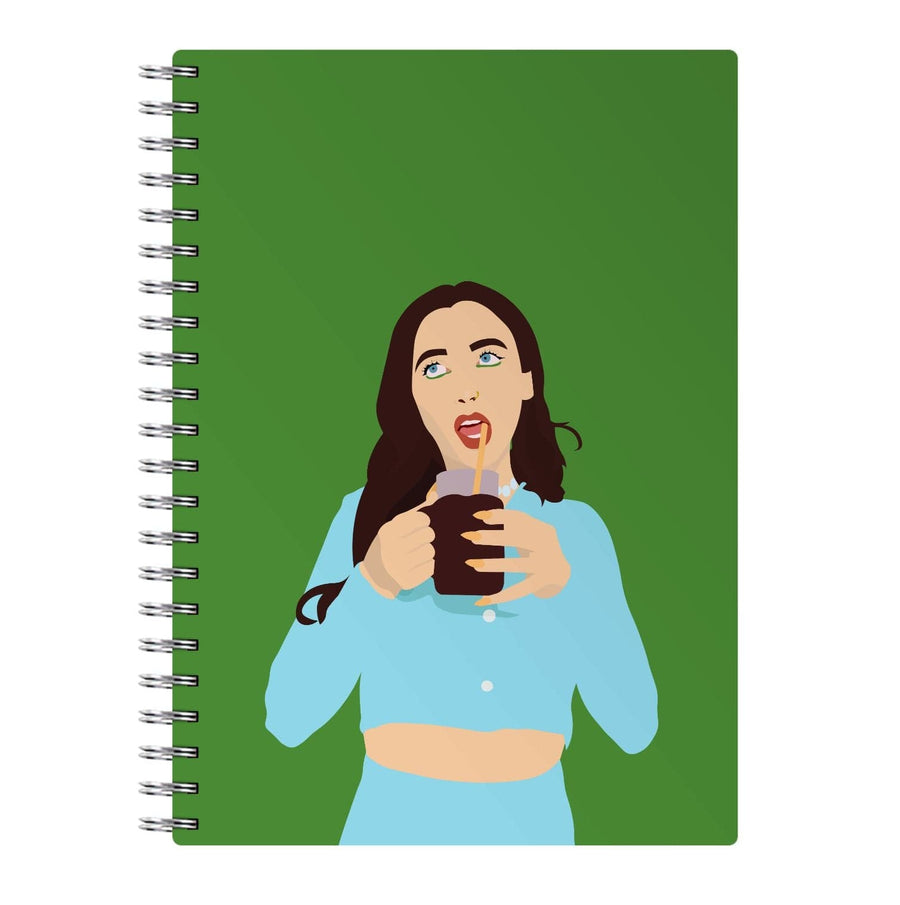 Drinking Coffee - Emma Chamerlain Notebook