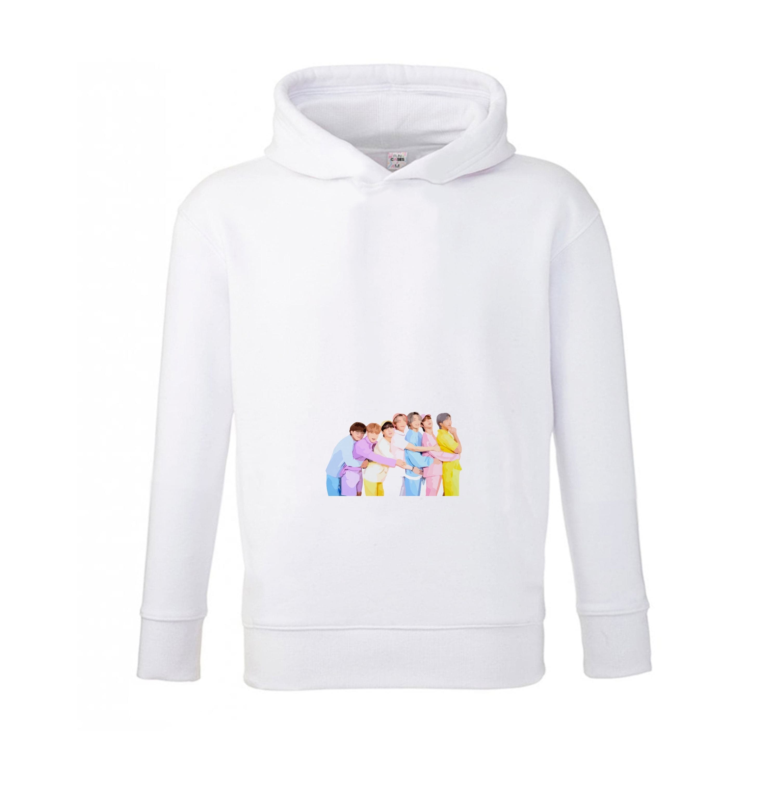 Colourful K-Pop Band Band Kids Hoodie