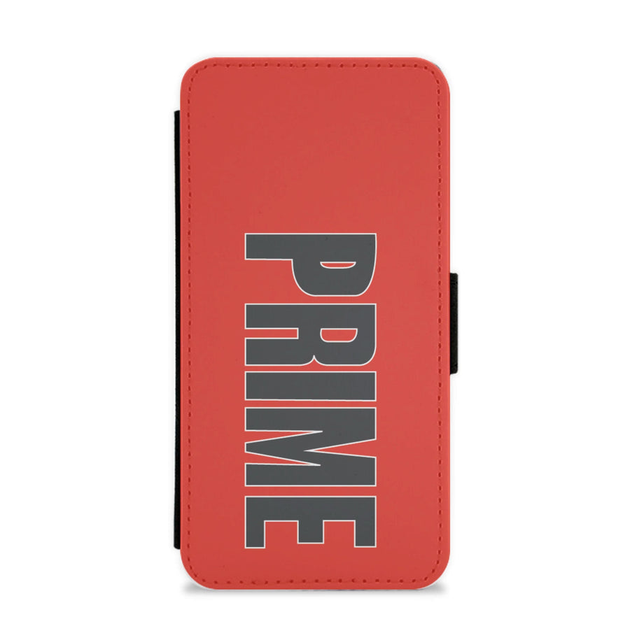 Prime - Red Flip / Wallet Phone Case