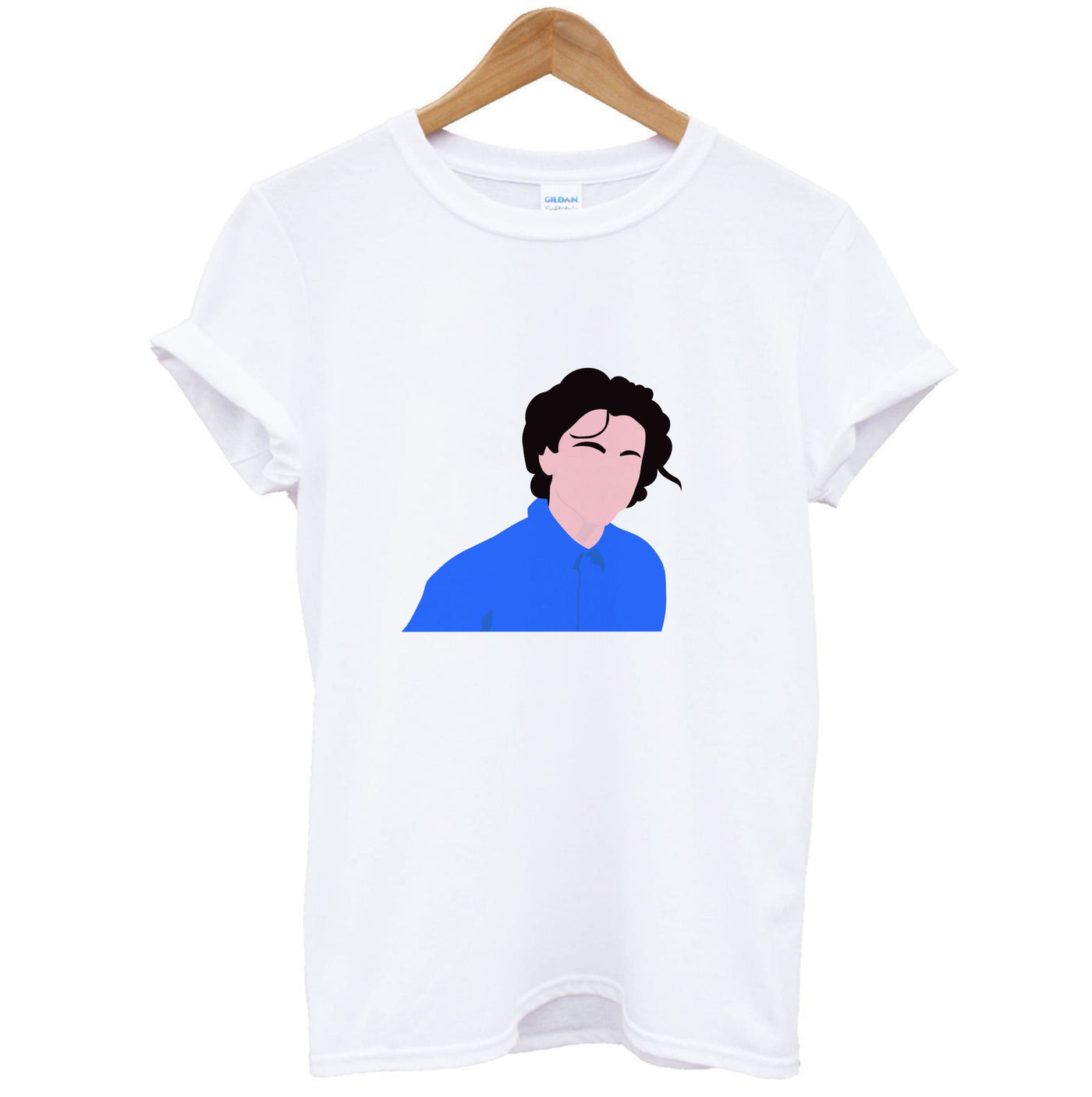 Blue Shirt - Timothée Chalamet T-Shirt