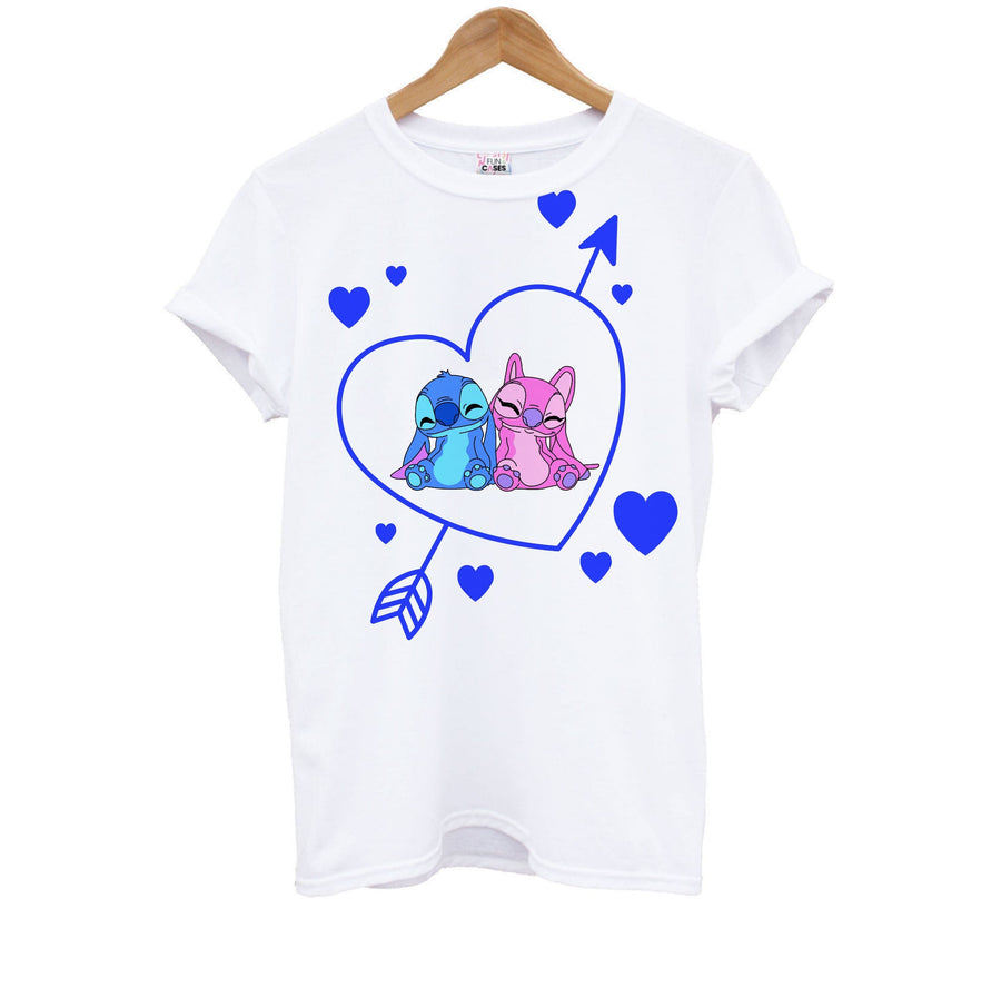 Arrow Heart - Angel Stitch Kids T-Shirt
