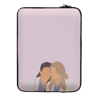 Faceless Characters - Grey's Laptop Sleeve