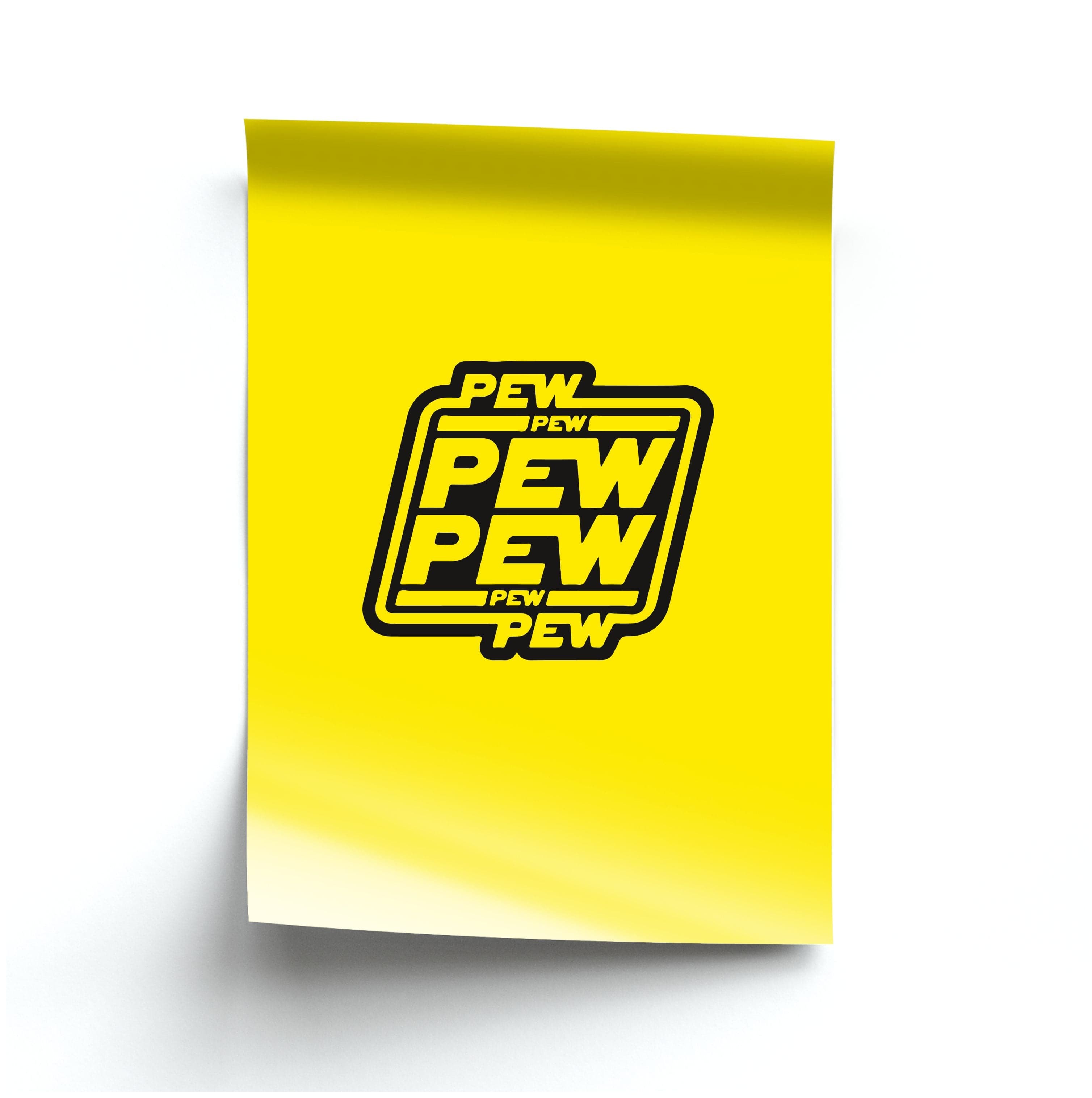 Pew Pew Poster