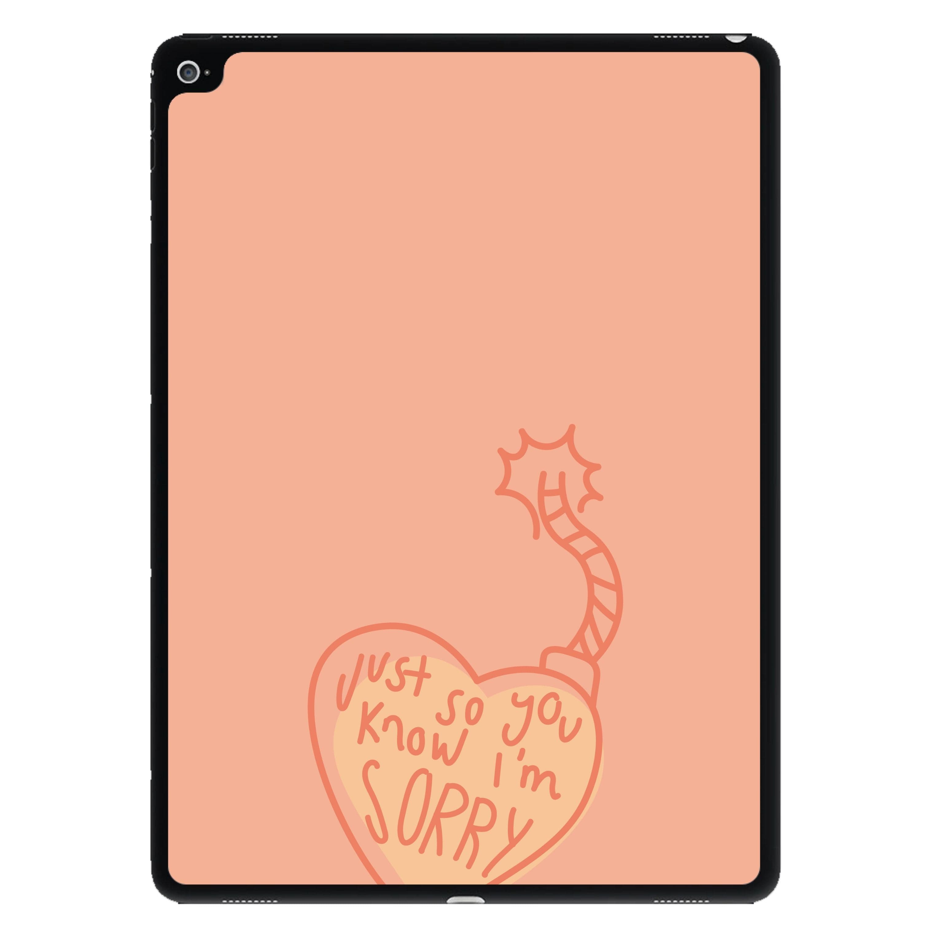 Just So You Know - Nessat iPad Case