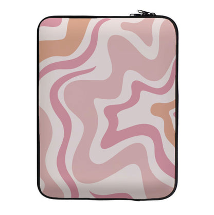 Pink Waves Laptop Sleeve