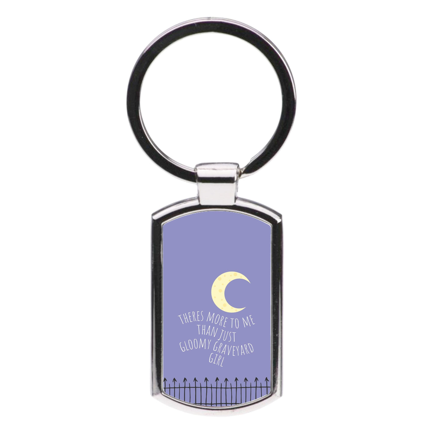 Theres More To Me - TV Quotes Luxury Keyring