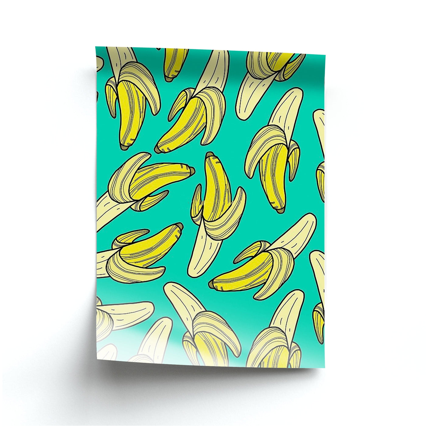 Banana Splat Poster