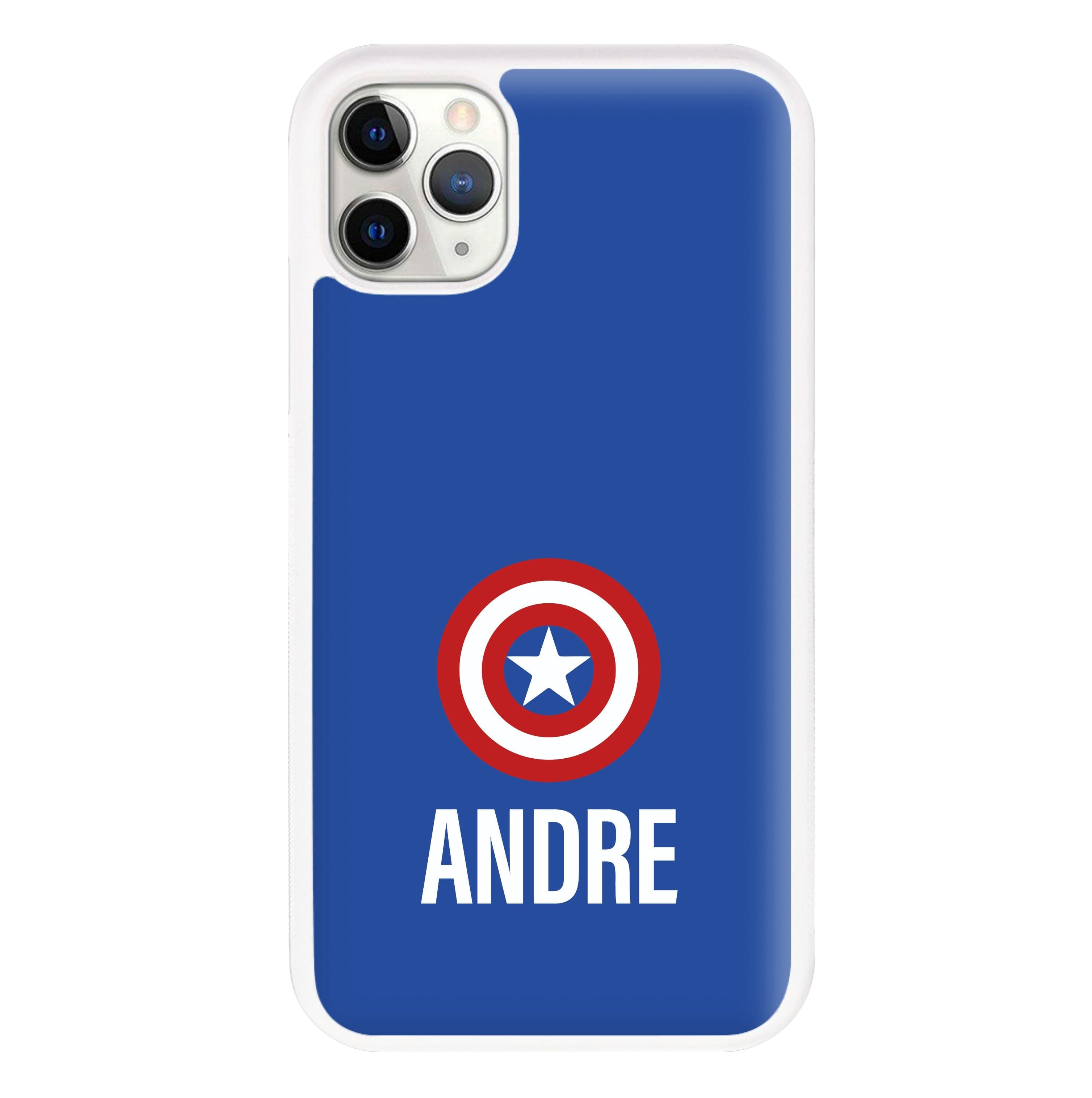 Captain America - Personalised Superhero Comic Phone Case