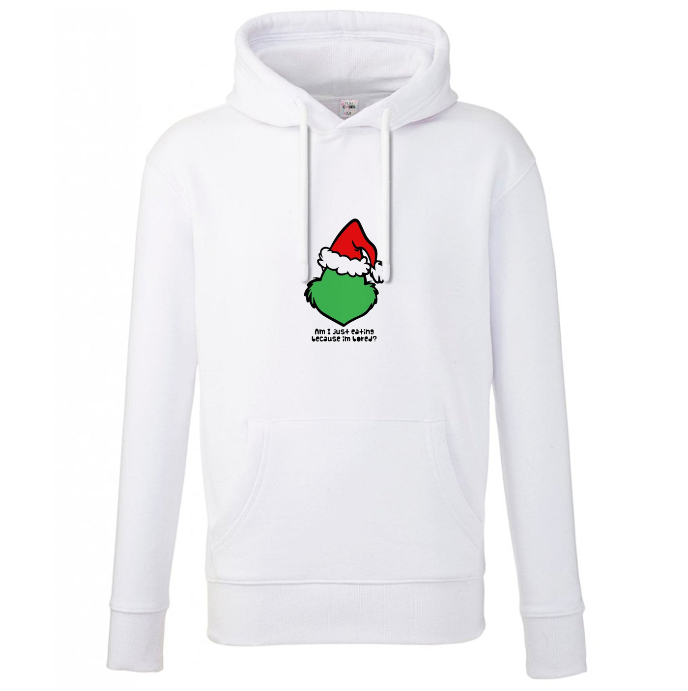 Eating Because I'm Bored - Grinch Hoodie
