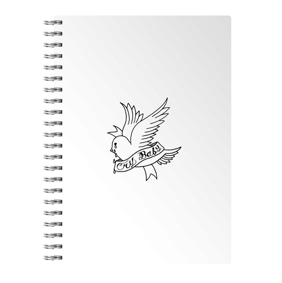 Cry Baby Bird - Lil Peep Notebook