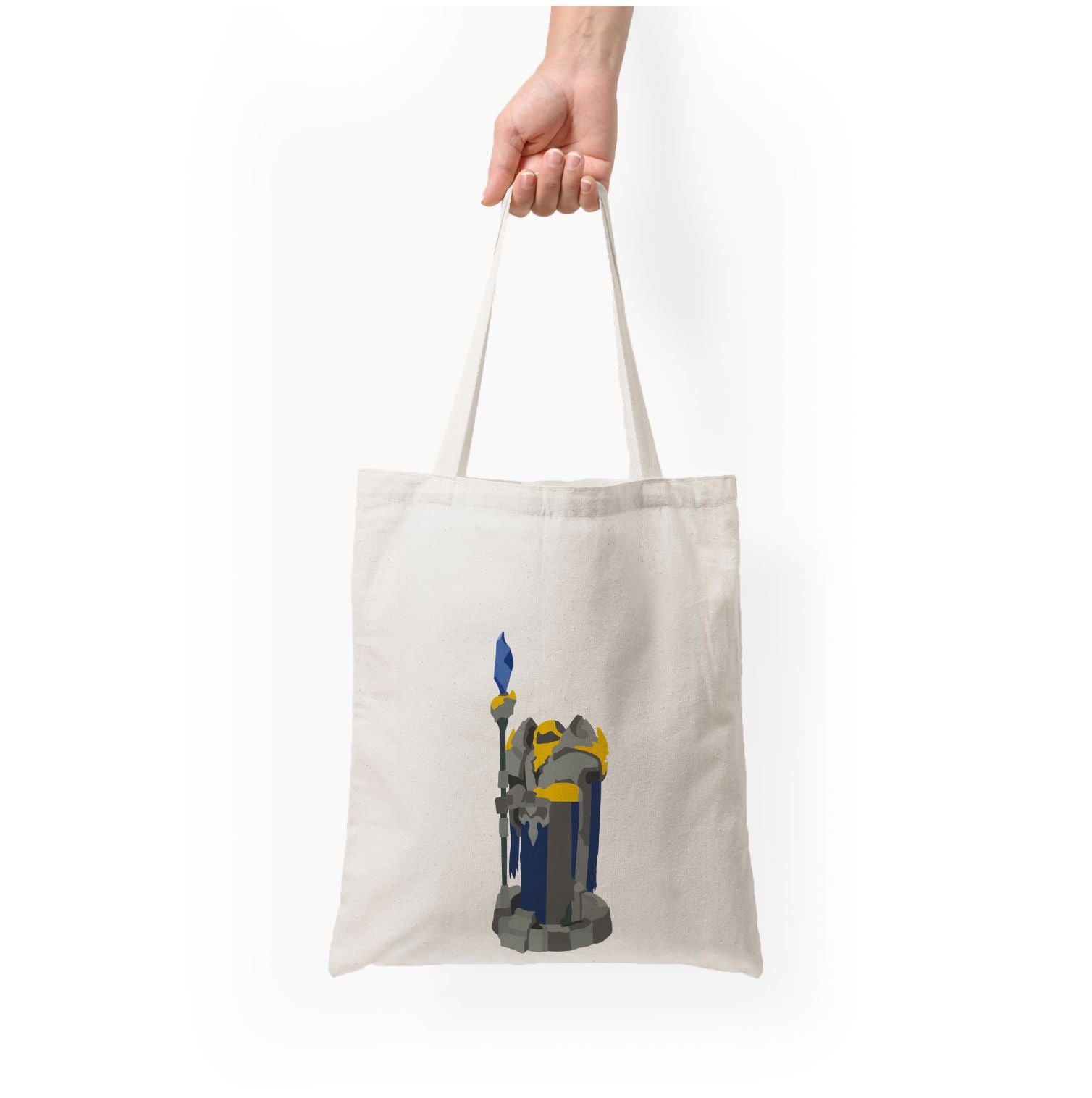 Turret Blue - League Of Legends Tote Bag