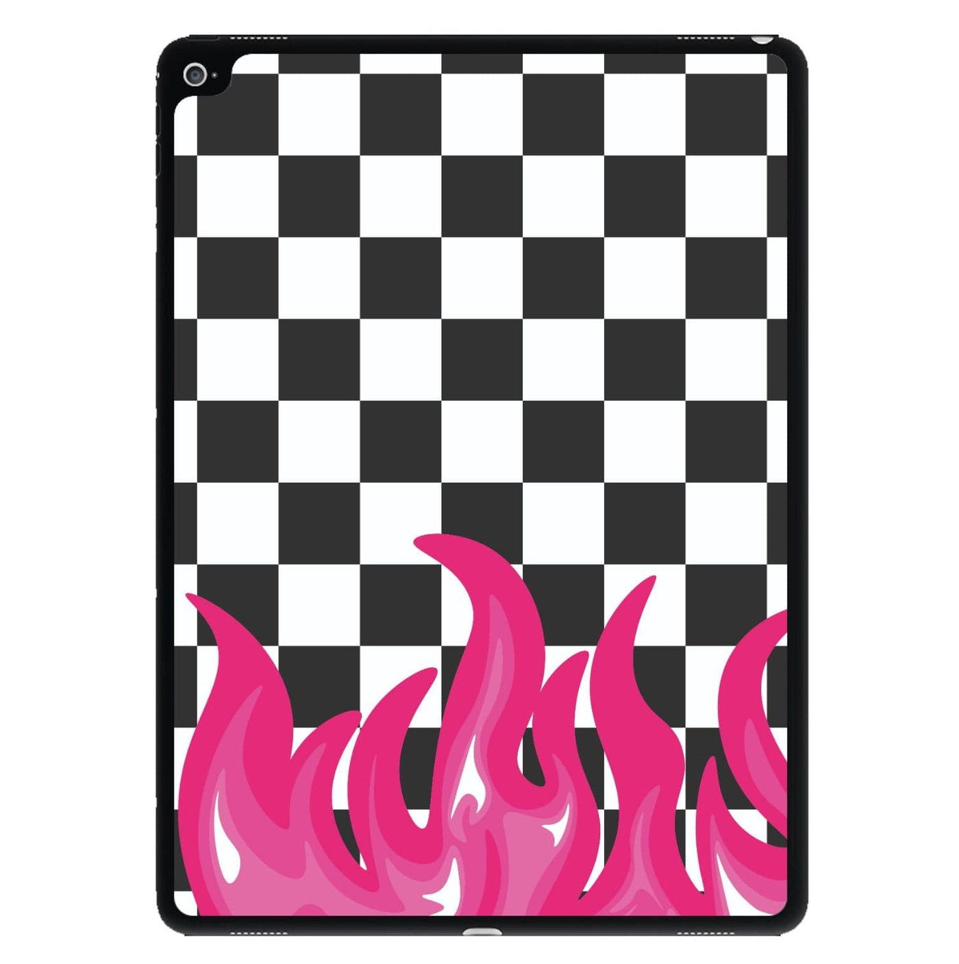 Pink Flame - Skate Aesthetic  iPad Case