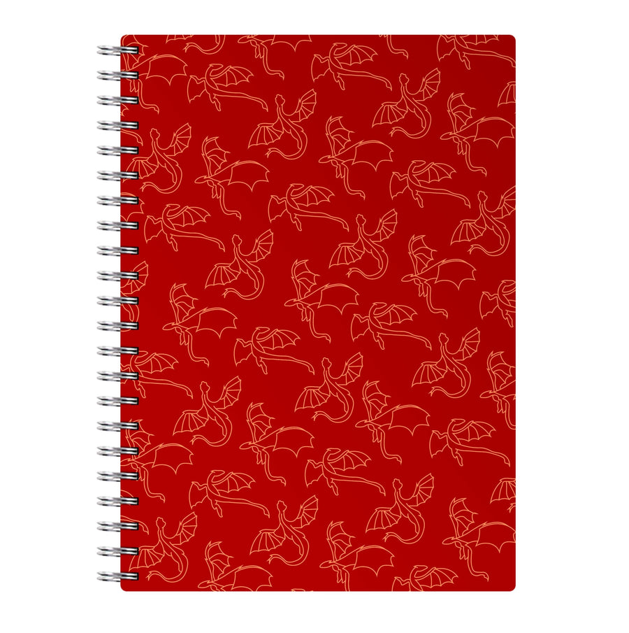 Flying Dragons - Dragon Patterns Notebook