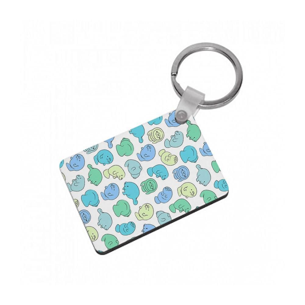 Manatee Party Keyring - Fun Cases