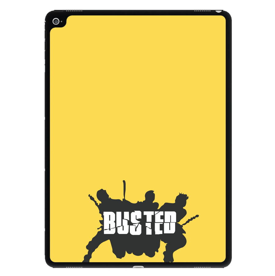 Splatter Text - Busted iPad Case