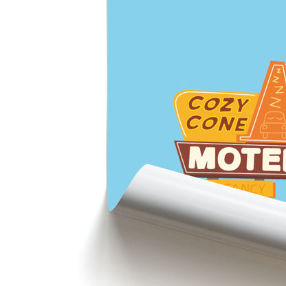 Cozy Cone Motel - Cars Poster