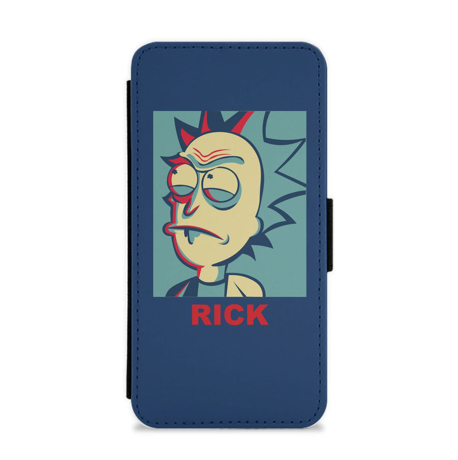 Rick Red - Rick And Morty Flip / Wallet Phone Case