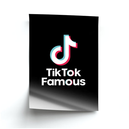 TikTok Famous Poster