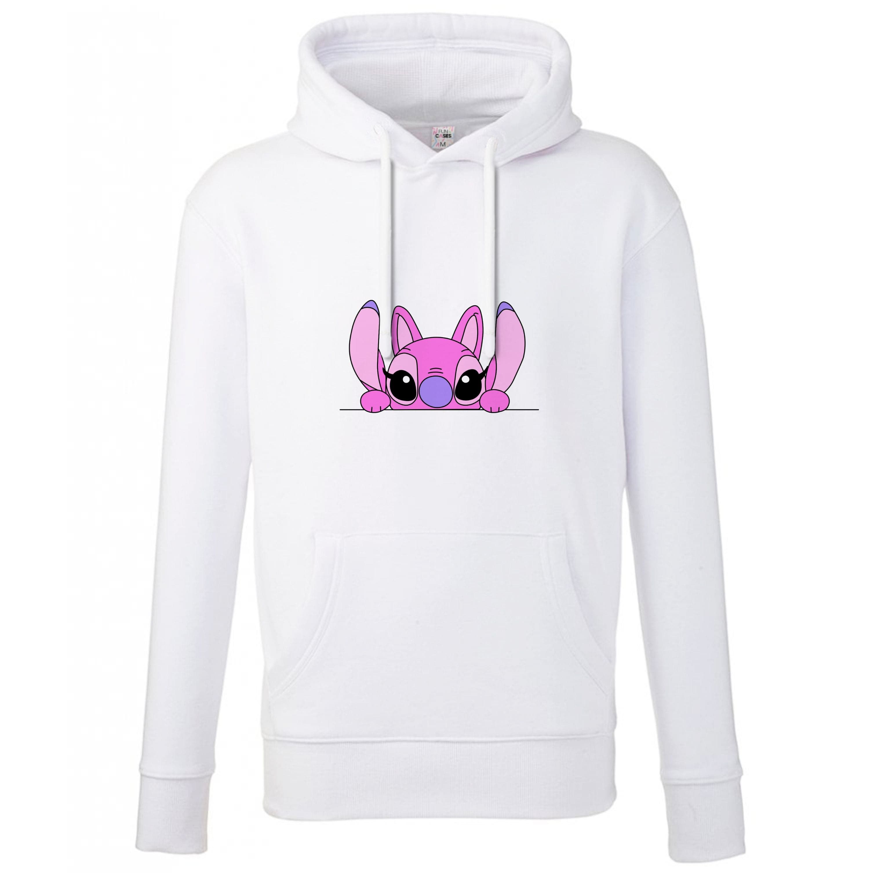 Angel Leaning - Pink Alien Hoodie