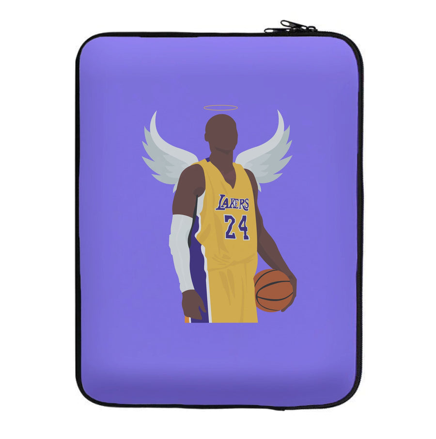 Kobe with wings - Basketball Laptop Sleeve