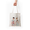 Sam And Colby Tote Bags
