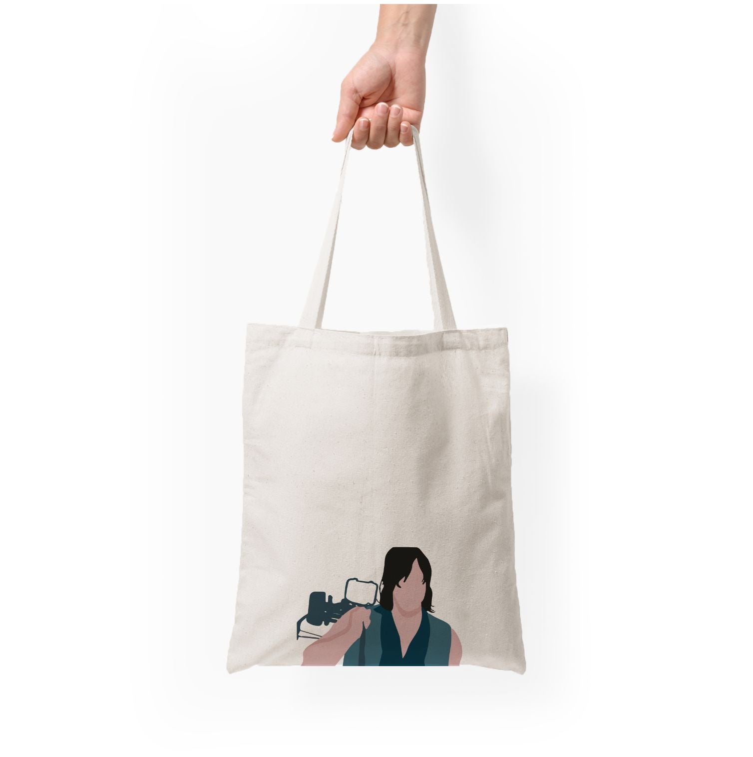 Daryl And His Crossbow - TWD Tote Bag