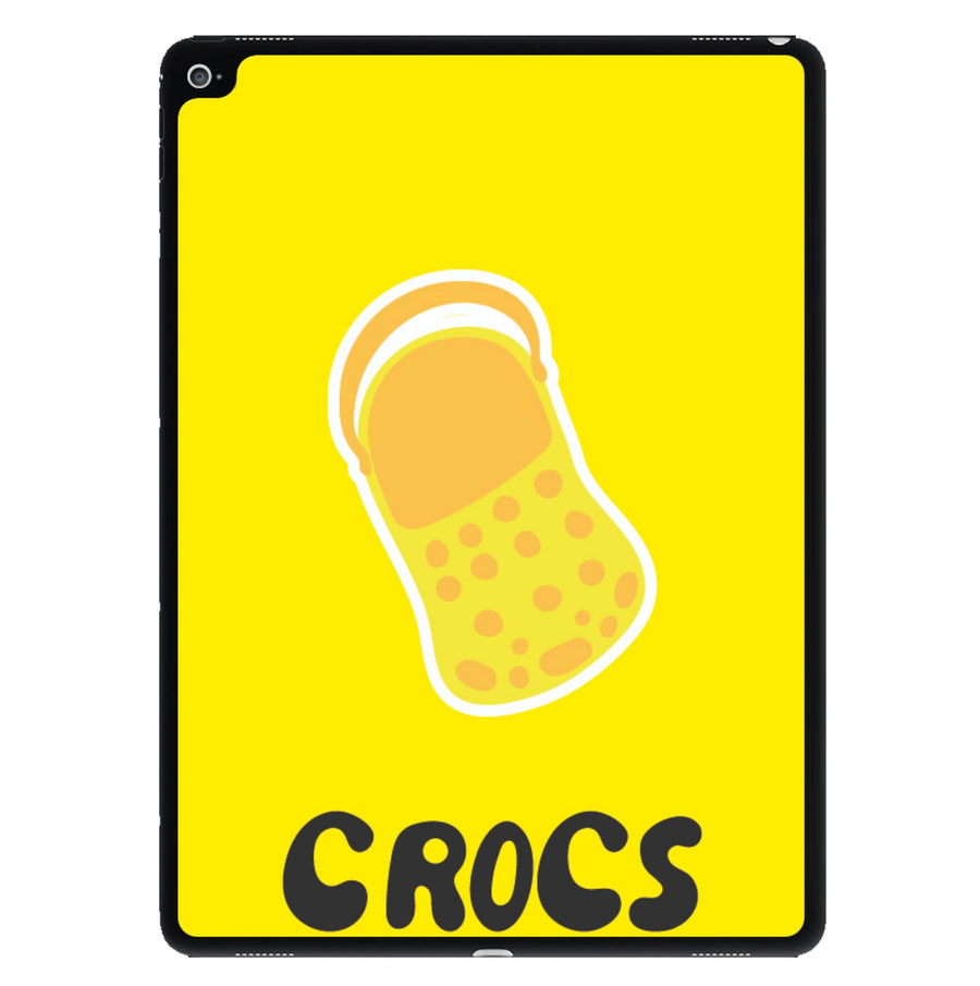Yellow - Crocs iPad Case