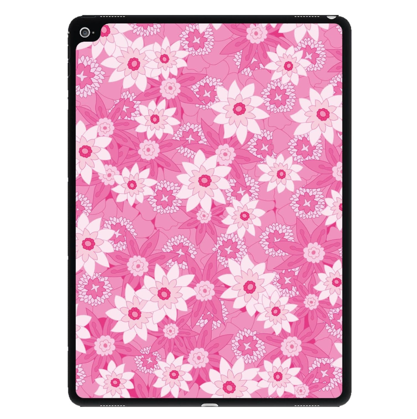 Pink Flowers - Floral Patterns iPad Case