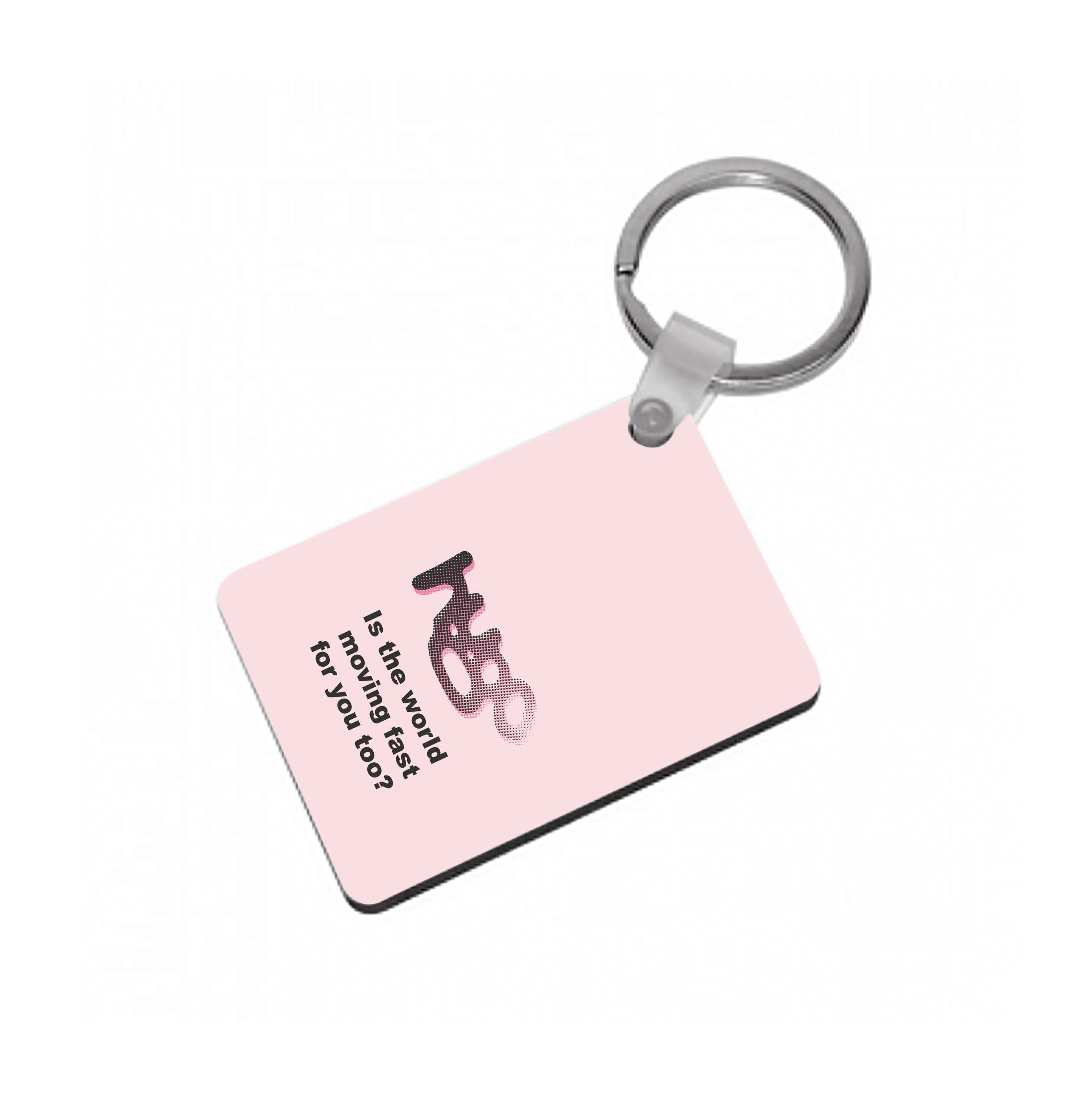 Pink Hugo - Keyring